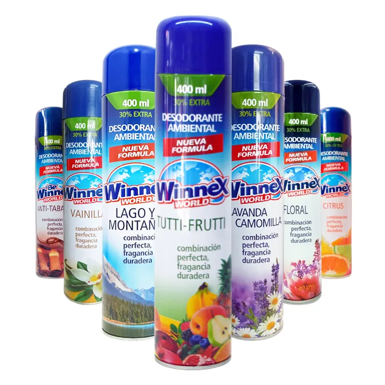 Aromatizante Ambientador Winnex World 400 ml