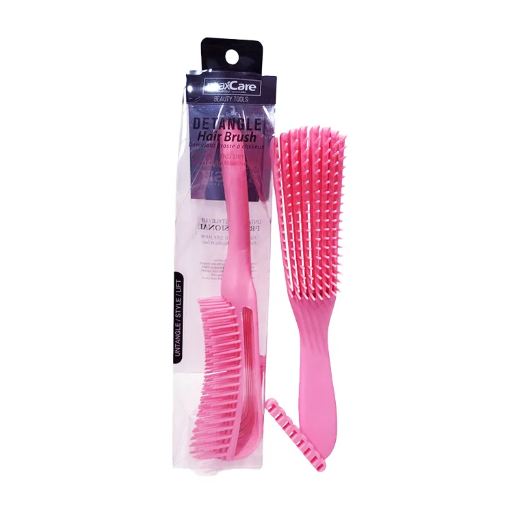 Cepillo Desenredante Detangle Hair Brush MaxCare Rosa 1 pcs