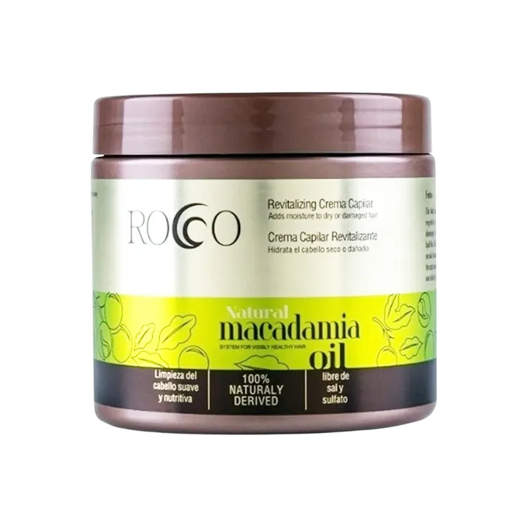 Crema Capilar Revitalizante Rocco Macadamia 500 g
