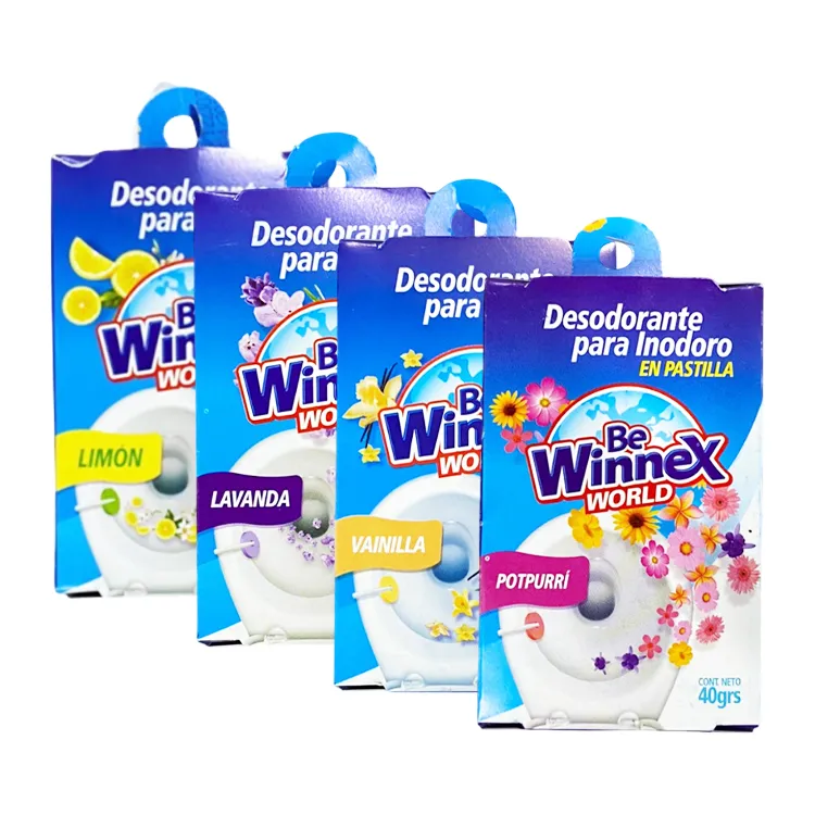 Pastillas Desodorantes para Inodoro Be Winnex World 40 g