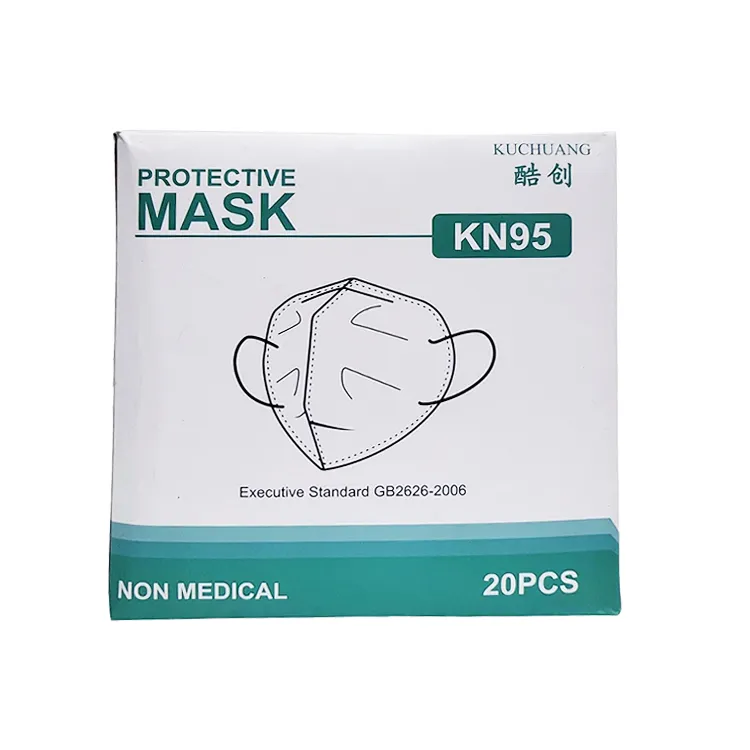 Máscara Tapabocas KN95 20 pcs