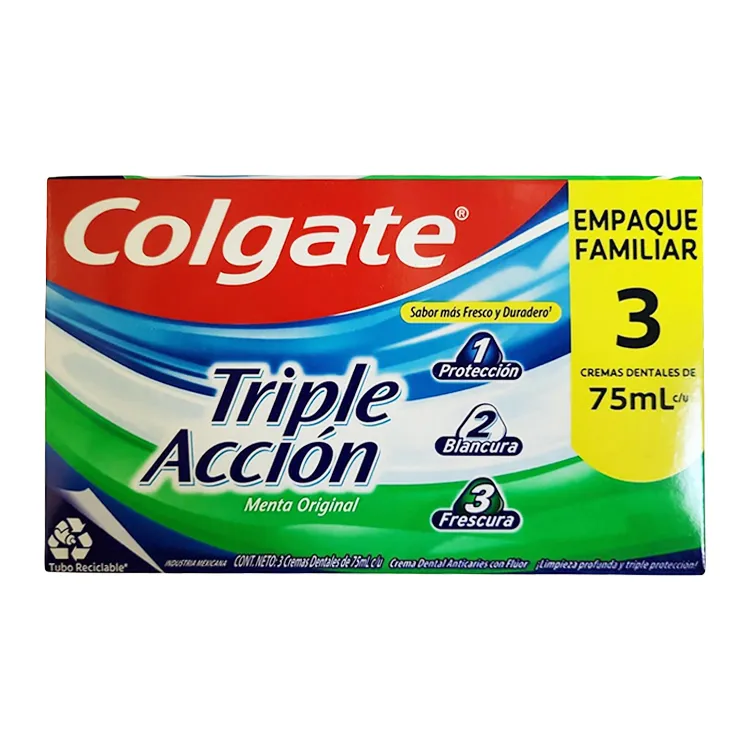 Kick Crema Dental Colgate Triple Acción 75 ml