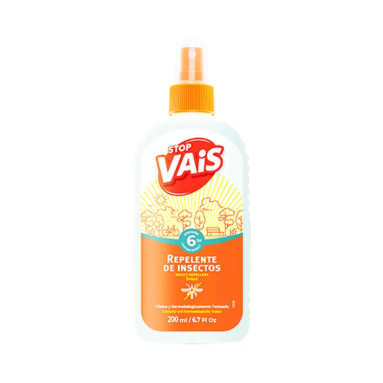 Repelente de Insectos Spray Stop Vais Deet 10% 200 ml