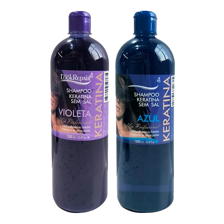 Shampoo Matizador Keratina Look Repair 1000 ml