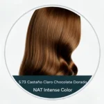 5.73 Castaño Claro Chocolate Dorado