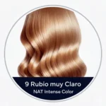 9 Rubio muy Claro