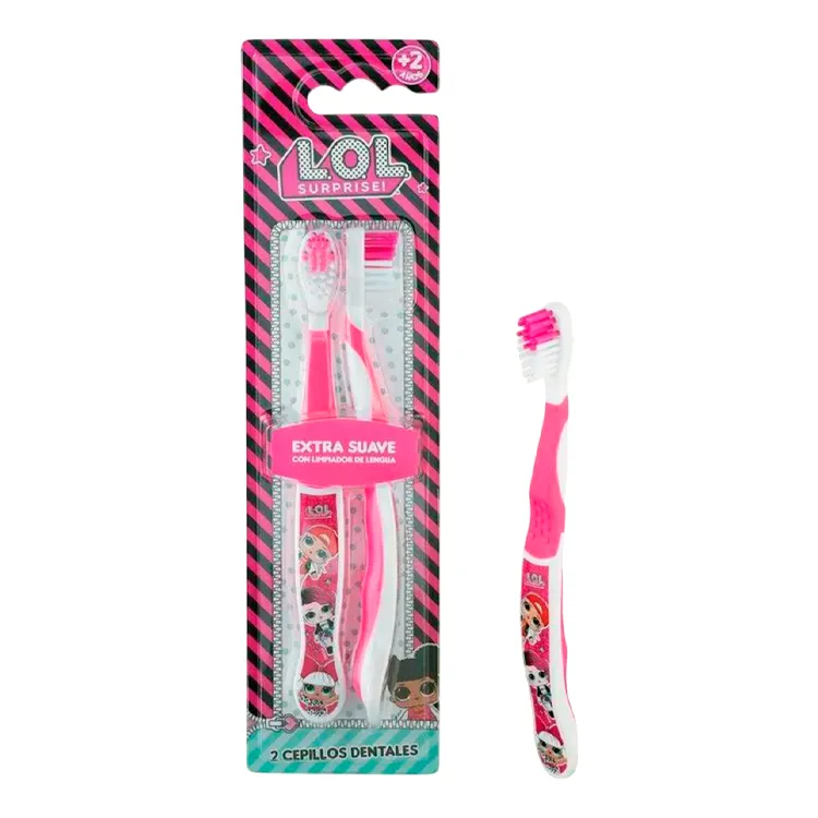 Cepillo Dental Infantil Lol Surprise 2 u