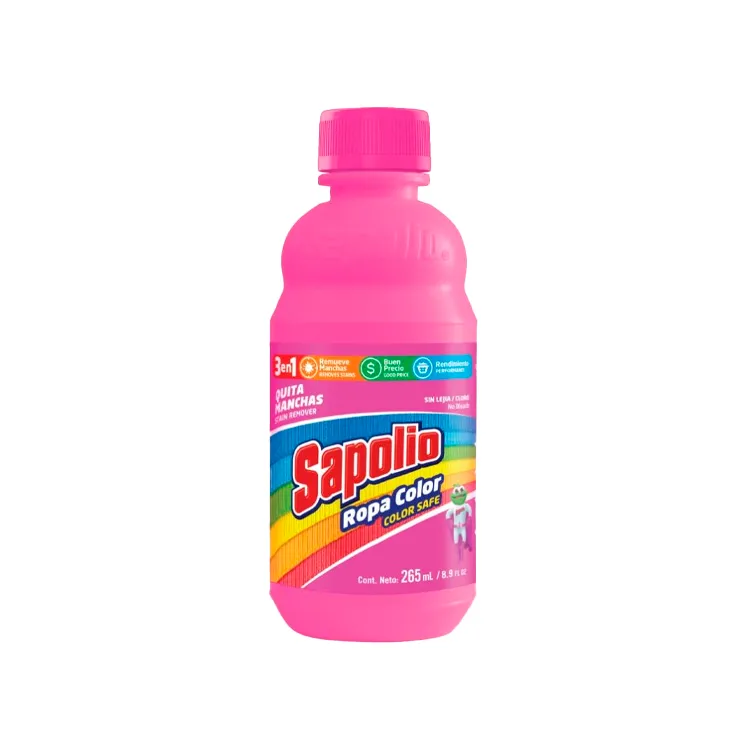 Quita Manchas Sapolio Ropa Color 265 ml