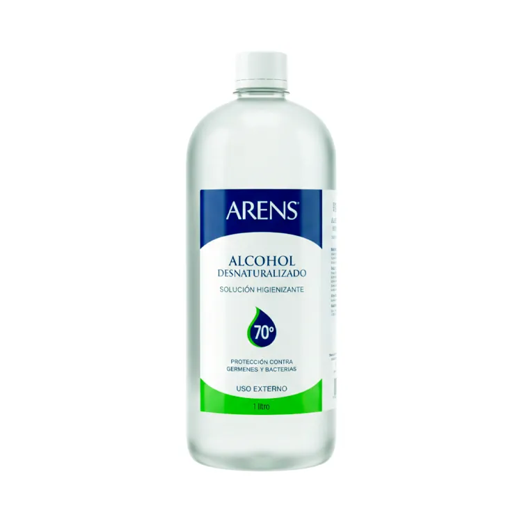 Alcohol Desnaturalizado 70° Arens 1 l