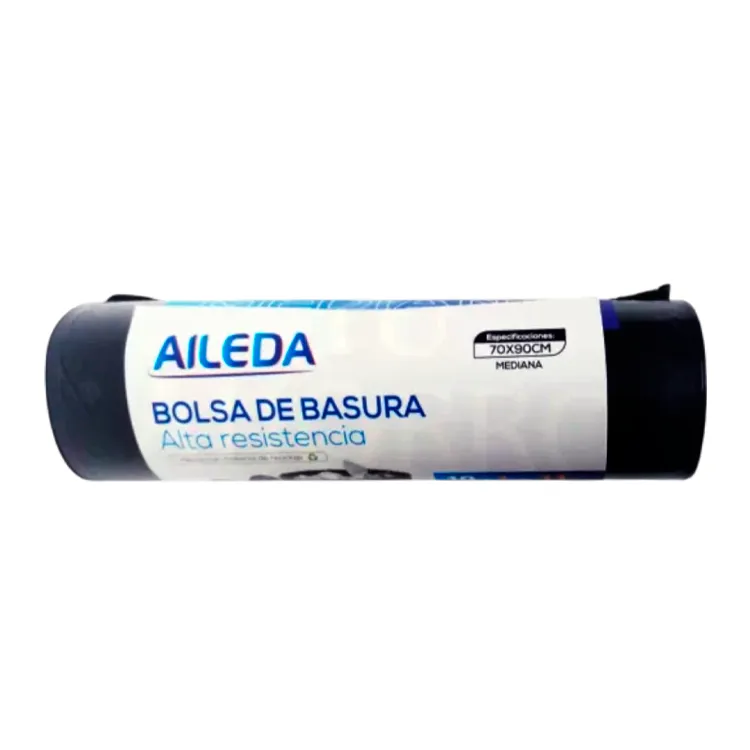 Bolsas de Basura Alta Resistencia Aileda Mediana 70X90 cm 10 u