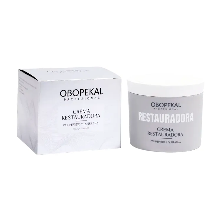 Máscara Restauradora Obopekal Polípeptido y Queratina 500 ml