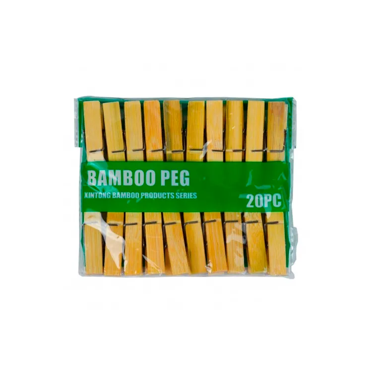 Perro de Madera Bambú 20 pcs