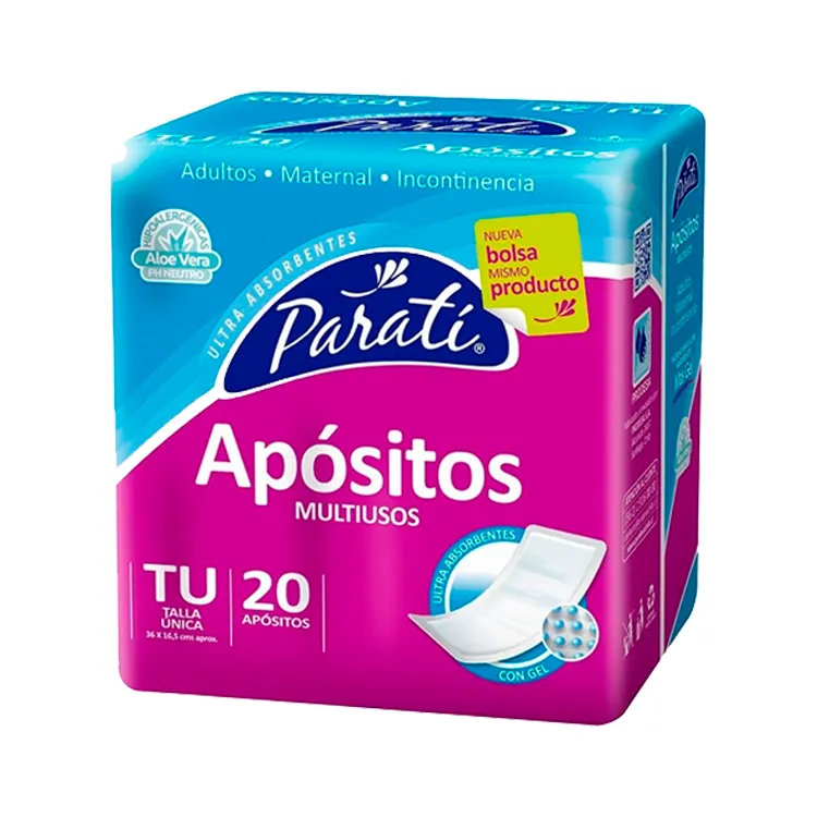 Apósitos Paratí Multiusos Talla Única 20 u