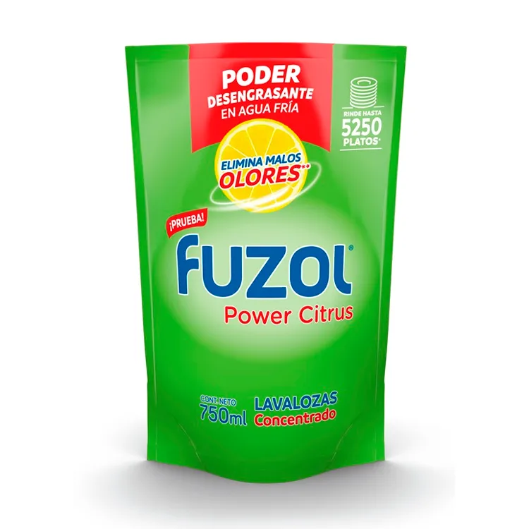 Lavalozas Concentrado Fuzol Power Citrus 750 ml