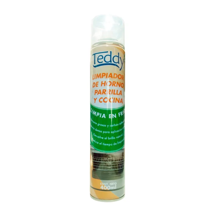 Limpiador Desengrasante Horno Parrilla y Cocina Teddy 400 ml
