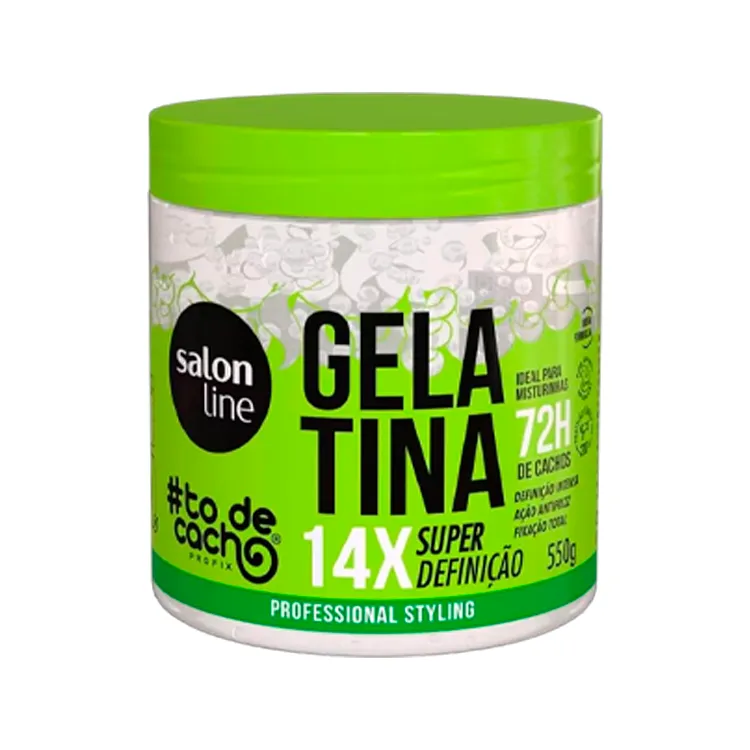 Gelatina Capilar #To de Cacho Salon Line 550 g